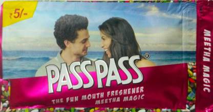 Pass Pass ZIPPER PACK (PACK OF 24) MEETHA Mouth Freshener