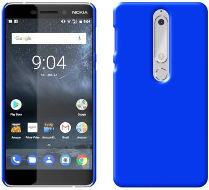 RKANDROID Back Cover for Nokia 6.1 Hard case Cap Cut All Side Protection Nokia 6.1 Back Case Cover (Blue)