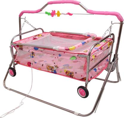 TC Pink Baggi Jhula Bassinet