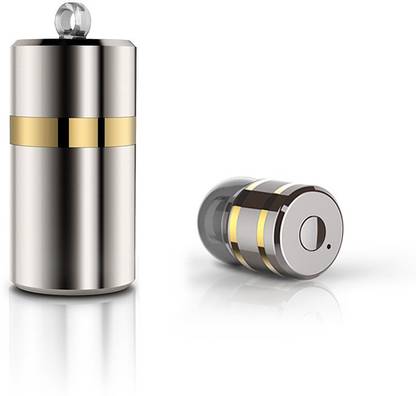 ACUTAS Wireless Bluetooth V4.1 Metal Pendant Earphone Necklace Bluetooth