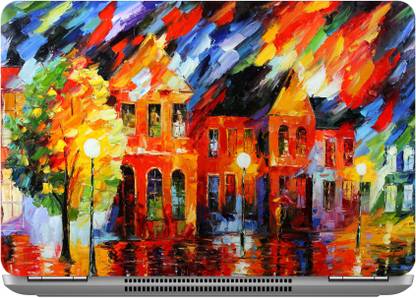 imbue Mordern art 2 Digital quality vinyl Laptop Skin Compatible for 15.6 inch