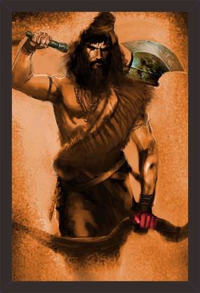 Mad Masters Peacock Feather Art 1 Piece wooden framed painting |Wall Art | Home Décor | Painting Art | Unique Design | Attractive Frames Digital Reprint 18 inch x 12 inch Painting