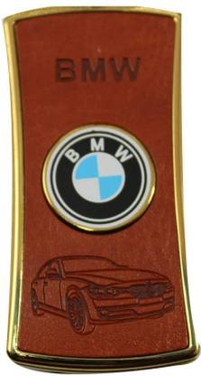 TARGET PLUS LEATHER BMW BRASS STYLIST Pocket Lighter