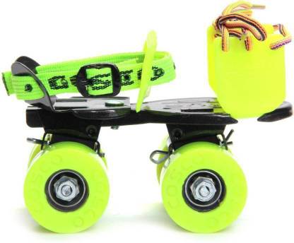 COSCO Zoomer Roller Skates ( For Kids Only ) ( Color on Availability) ( Age Group - 3 To 5 Years Only) Quad Roller Skates - Size 13C UK
