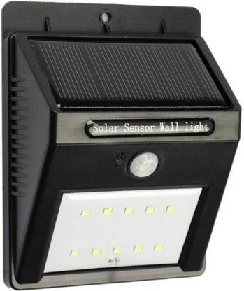 eDUST 10 LED Solar Sensor Wall Light Set Solar Light Set