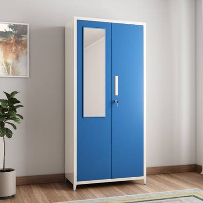 WOODNESS Ryan Metal 2 Door Wardrobe