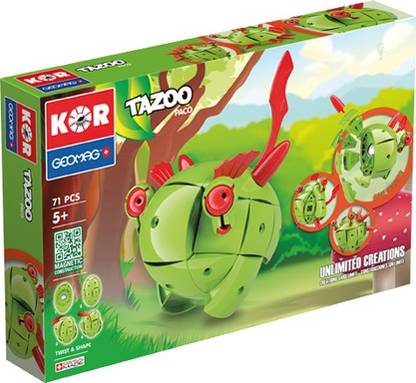 Geomag KOR Tazoo construction set - 71 pcs