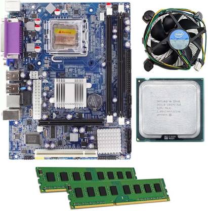 ZEBRONICS Zeb-g31combo2gb Combo Motherboard