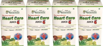 Farm Naturelle - Buy 2, Get 4 Offer-The Finest 400 ML X 4 Packs for Price of 2 Packs+ 49/-Raw Forest Flower Honey Free. Heart Care Juice Herbal-Keep Cholestrol and BP Under Check