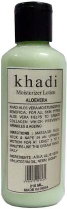 KHADI Aloevera Moisturizer Lotion (210 ml)