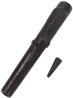Himalayan Range Ebonite 10 inch Regular Smoking Pipe Mouthpiece