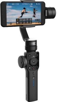 OVIO smooth 4 - 3 Handheld Gimbal Phone Go Mode - BLACK 3 Axis Gimbal for Mobile