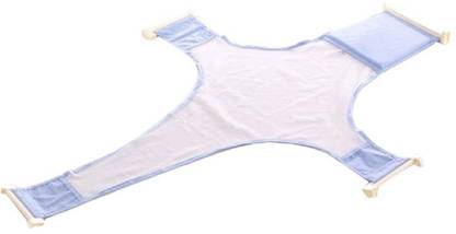 SYGA Baby Bath tub Mesh Seat Support Sling Net Infant Bath Blue Tub Hammock (Blue) Baby Bath Seat