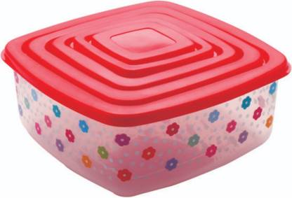 SAURA Plastic Fridge Container  - 800 ml, 1500 ml, 2500 ml, 125 ml, 350 ml