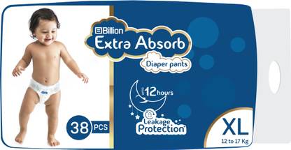 Billion Extra Absorb Diaper Pants - XL