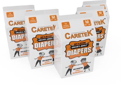 Caretek Tab-Style Diaper L 50 Adult Diapers - L
