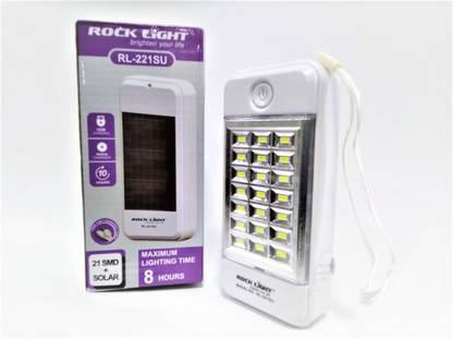 Rocklight RL-221SU Solar Rechargable 21 LED with USB Charging Point LED Lantern