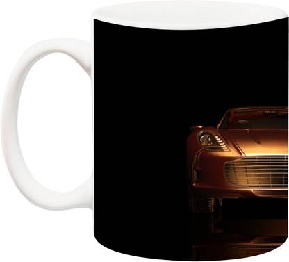 ANNI69 Sports Car Auto Vehicle Bone China Coffee Mug