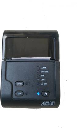 AEM 58mm Bluetooth Thermal Receipt Printer alongwith Belt Attachable Safety Case AEM Thermal Printer