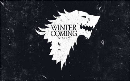 HK Prints 45 cm Game of Thrones sticker | game of thrones sticker | game of thrones sticker for room | game of thrones sticker for wall Self Adhesive Sticker
