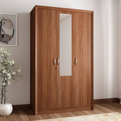 Hometown Stark Engineered Wood 3 Door Almirah