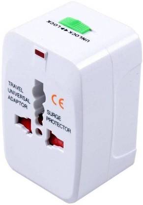 king shine Universal World Wide Travel Charger Adapter Plug, White Worldwide Adaptor