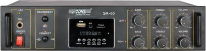5 CORE Mini AMP-65-BT with Bluetooth, Mic, USB, Aux Input 20 W AV Control Amplifier
