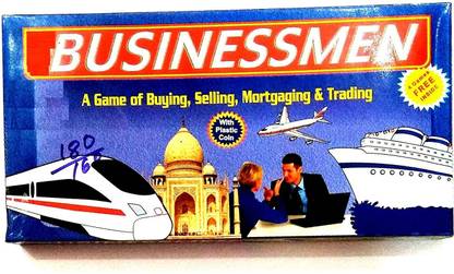 DashStore Businessman Money & Assets Board Game