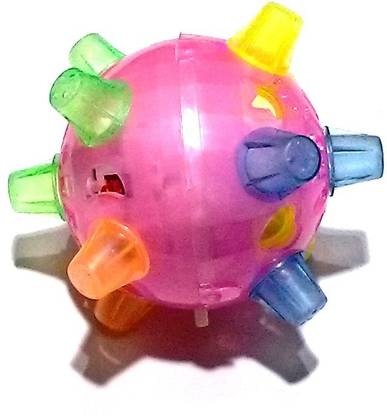 OM Dancing Ball Jumping Bouncing Ball for Kids Toys Funny Vibrating Kids Toy Size - 10/10