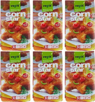 Vegit Corn Star (Pack of 6)