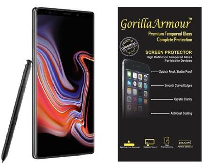 Gorilla Armour Tempered Glass Guard for Samsung Galaxy Note 9