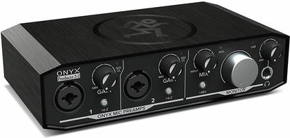 Mackie Onyx Producer 2-2 2x2 USB Audio Interface With MIDI Powered Sound Mixer
