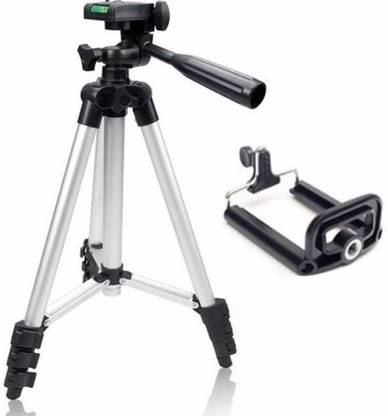 Tygot 3110 Lightweight Tripod with Adjustable-height legs Free Phone Holder with Bag Tripod Kit Tripod Kit, Monopod