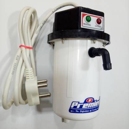 Premier 1 L Storage Water Geyser (PORTABLE, White, Blue)
