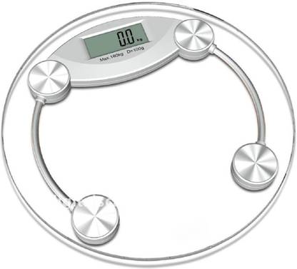 Pithadai Digital Smart Power Boot Bathroom Weighing Scale Tempered Glass Weight Machine for Body Weight Measurement (Tempered Deluxe Weighing Machine) with Smart G-Sensor Weighing Scale