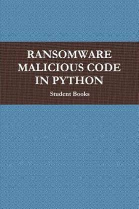 Ransomware Malicious Code in Python