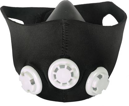 Hipkoo Sports Cockatoo Fitness Training Mask With Three Resistance Valves Elevation Training Mask