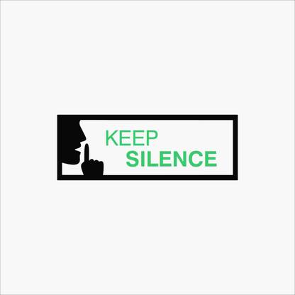 signEver Keep silence Emergency Sign