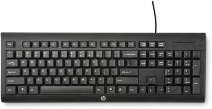 HP K1500 Wired USB Standard Multi-device Keyboard Compatible with Desktop, Laptop, Mac