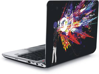 SANCTrix tokyo ghoul anime -san085 UV print, fade resistant, scratchproof, matt finish, removable, universal size for 14-17 inch sticker, vinyl Laptop Skin Compatible for 15.6 inch