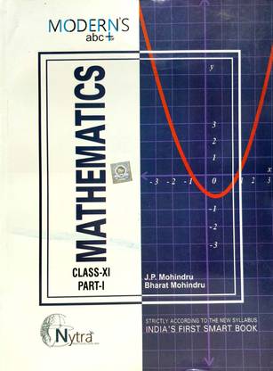 Modern's ABC of Mathematics Class 11 Part 1 and Part 2