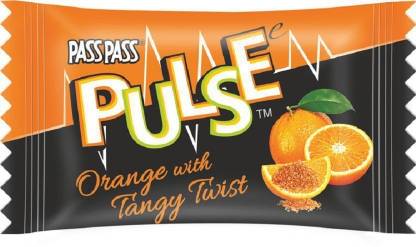 Pulse PASS PASS ORANGE WITH TANGY TWIST SPICE, ORANGE Candy