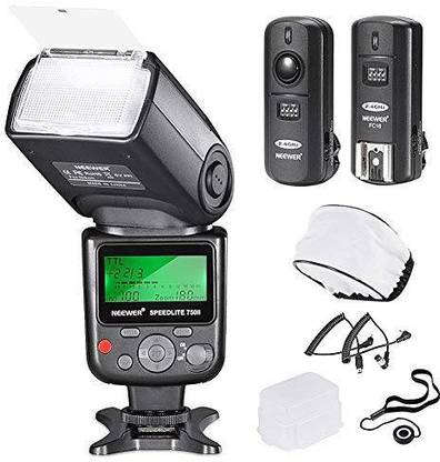 Neewer PRO i-TTL FlashDeluxe Kit for NIKON DSLR D7100 D7000 D5300 D5200 D5100 D5000 D3200 D3100 D3300 D90 D800 D700 D300 D300S D610, D600, D4 D3S D3X D3 D200 N90S F5 F6 F100 F90 F90X D4S D SLR Camera- Includes: VK750 II Auto-Focus Flash + Wireless Trigger +N1-Cord & N3-Cord Cables + Hard & Soft Flash Diffuser + Lens Cap Holder Flash