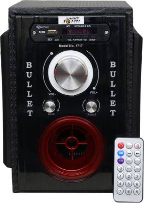 Barry John Bullet with AUX, USB, BLUETOOTH, FM, MMC with DOUBLE speaker 50 W Bluetooth Home Theatre