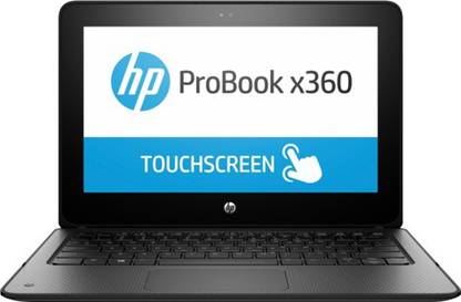 HP ProBook x360 11 G1 EE Notebook PC Intel Celeron Dual Core - (4 GB/128 GB SSD/Windows 10 Pro) 1FY91UT 2 in 1 Laptop
