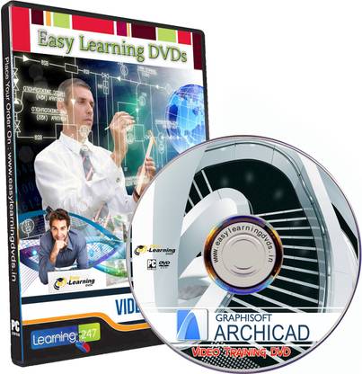 Easy Learning ArchiCAD Video Training Tutorial DVD with Project Files (4 Course )