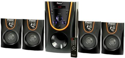 Zeston ZX4005 4.1 Channel Black Home Audio Speaker Bluetooth Home Theatre