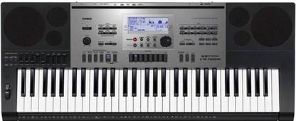 CASIO CTK-7300IN Keyboard with adapter, Blueberry dust cover & bag, Digital Portable Keyboard