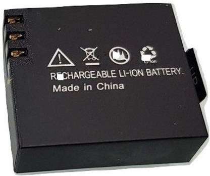 IBS 1 PCS SPARE BATTERY 3.7V 900MAH FOR 4K ACTION CAMERA  Battery
