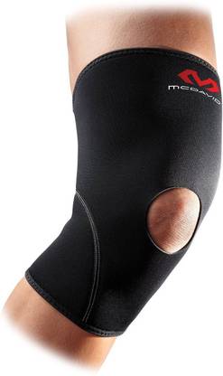 McDavid Knee Support Open/Patella - Black/Scarlet Knee Support
